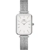 Daniel Wellington Moldura Sterling S branca prensada 20X26 DW00100438
