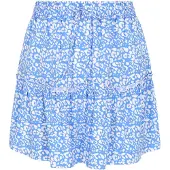 Swirly Saia 'Back To School' azul / branco