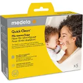 Medela Esterilizador Quick Clean Microwave Bags 5 Unidades