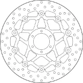 Brembo Disco De Freio Flutuante Oro 78b408a3