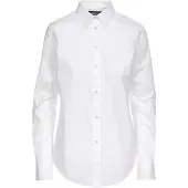 Ralph Lauren para mulher. 200684553001 Camisa elástica Easy Care branca (XL), Branco, Algodão, Clássico, Manga comprida