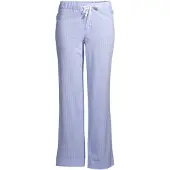 Ralph Lauren Calças de pijama azul claro / offwhite