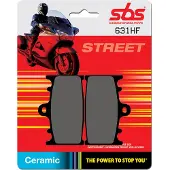 SBS Pastilhas De Freio De Cerâmica Street 631hf