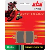 SBS Pastilhas De Freio Sinterizadas Offroad Hi-tech 872si Carbon