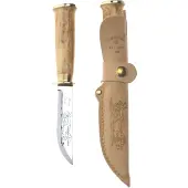 Marttiini Lapp 235010 Stainless, Curly Birch, faca fixa