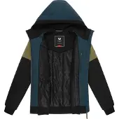 Ragwear Casaco outdoor azul / verde / oliveira / preto