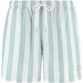 Shiwi Calções de banho verde claro / branco