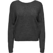ONLY Pullover 'ONLManifesta' antracite / preto