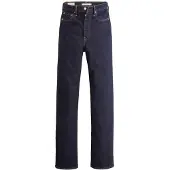 Levi's Calças de ganga 'Ribcage Full Length' azul escuro