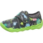 Superfit Pantufa azul claro / cinzento / maçã