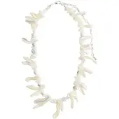 Pilgrim Colar 'Light' branco