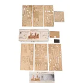 Ugears Jogo De Construção Castillo De  Hogwarts