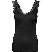 Vero moda Camiseta Sem Mangas Rosa