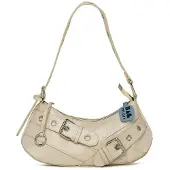 Bagmori Mala de ombro creme