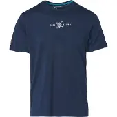 KOROSHI Camisa navy / azul claro / branco