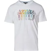 KOROSHI Camisa mistura de cores / branco