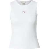Calvin Klein Jeans Top 'Tank' branco