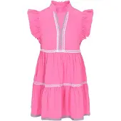 Faina Vestido 'Fashion Look' azul pastel / menta / rosa claro / branco