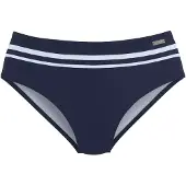 LASCANA Cueca biquíni marinho / branco