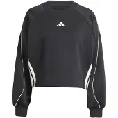 Adidas Sweatshirt de desporto 'Stadium' preto / branco