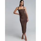 BWLDR Vestido 'MYRAN ' rosa escuro