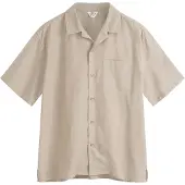 Mela London Camisa 'VIVEK' castanho claro