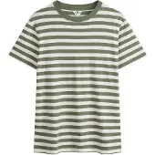 Mela London Camisa 'AVAN' verde / branco