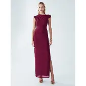 BWLDR Vestido 'Freya' borgonha