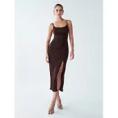 BWLDR Vestido 'Lani' chocolate