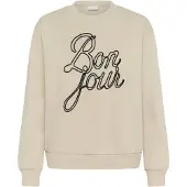 Kaffe Sweatshirt 'Berta' bege / preto