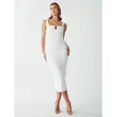 BWLDR Vestido 'Mayan' branco