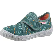 Superfit Pantufa 'Bill' verde / laranja / branco