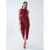 BWLDR Vestido de festa 'Newark' borgonha