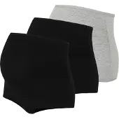 Lindex Maternity Hipster acinzentado / preto