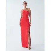 BWLDR Vestido 'Boston' coral