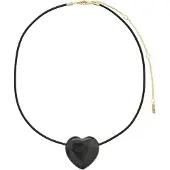 Pilgrim Colar 'Stay' ouro / preto