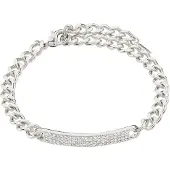Pilgrim Pulseira 'Heat' prata