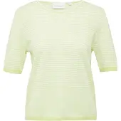 Comma casual identity Pullover limão / branco