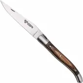 Laguiole En Aubrac Brown Pakkawood, Matt Bolsters, navalha, 12 cm