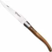 Laguiole En Aubrac Pistachio, Matt Bolster, navalha, 12 cm