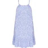 Swirly Vestido de verão 'Spring Summer' opal / branco
