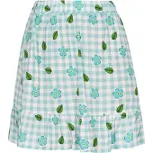 Swirly Saia 'Back To School' turquesa / branco