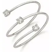 Liu Jo Anello Aperto Zirconi Lj2491M 50 mm — Anello