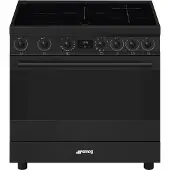 Smeg Cozinha Vitrocerâmica Com Forno C9imn2 Induction 90 Cm 5 Bocas