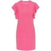 Faina Vestido rosa escuro