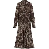 Desigual , Vestido camisa cobra, Viscose, Marrom, XS