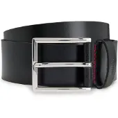 HUGO para homem. 50541171 Cinto Olpian preto (90 cm), Casual, Pele