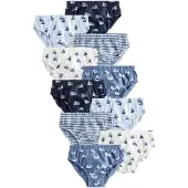 Next Cueca azul / navy / azul claro / branco