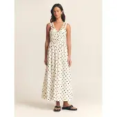 St MRLO Vestido 'Ashli' preto / branco