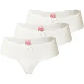 Hunkemoller Tanga 'Florence' branco